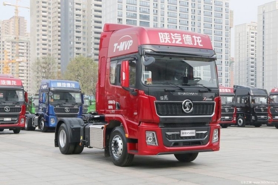 Shaanxi Auto X5000 Value Edition 460HP 4X2 Tête de camion de traction avec une demi- rangée de sièges
