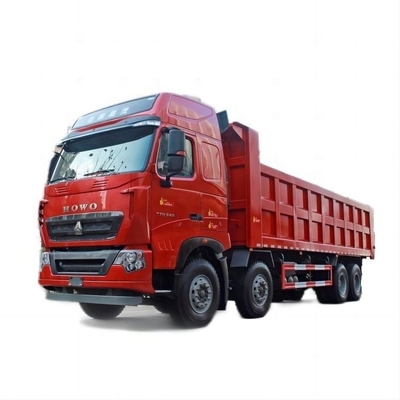 23 Ventes spéciales d'automobiles lourdes HOWO T7H 371hp 375hp 6x4 8x4 Camion à décharge ACC contrôle de vitesse