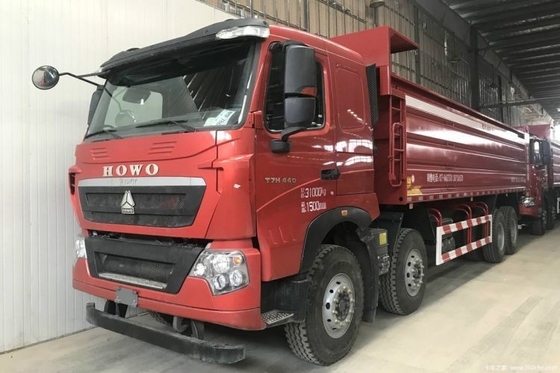 23 Ventes spéciales d'automobiles lourdes HOWO T7H 371hp 375hp 6x4 8x4 Camion à décharge ACC contrôle de vitesse