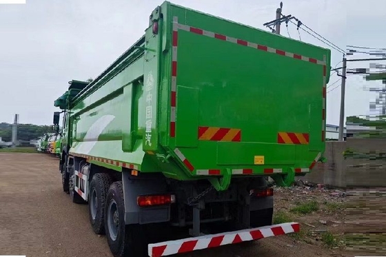 Camion lourd national HOWO TX 8X4 Camion déchargeur 350 ch 371 ch 0 km avec le numéro de changement arrière 2