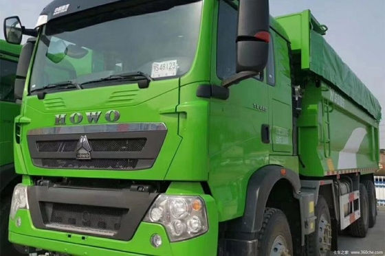 Camion lourd national HOWO TX 8X4 Camion déchargeur 350 ch 371 ch 0 km avec le numéro de changement arrière 2