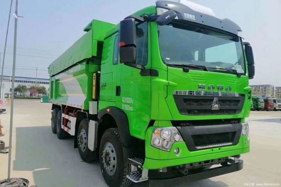 Camion lourd national HOWO TX 8X4 Camion déchargeur 350 ch 371 ch 0 km avec le numéro de changement arrière 2