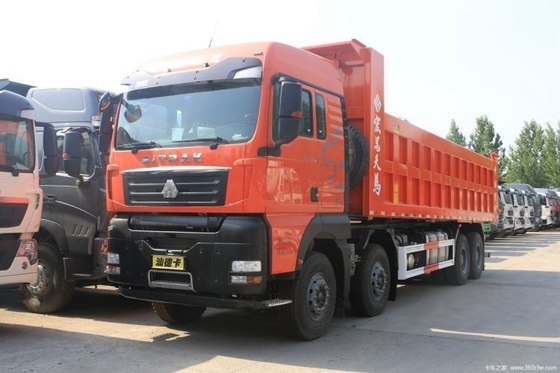 Camion lourd national Shan Deka SITRAK G7 500 ch 6x2 8X4 Camion à décharge pour caméra arrière à 360 °