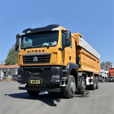 Camion lourd national 8X4 375 chevaux Camion déchargeur Shandeka SITRAK G7 Capacité du réservoir de carburant 0 km