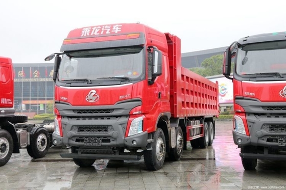 Dongfeng Liuqi Chenglong H70 8X4 375hp 8,6m camion de décharge avec puissance combinée