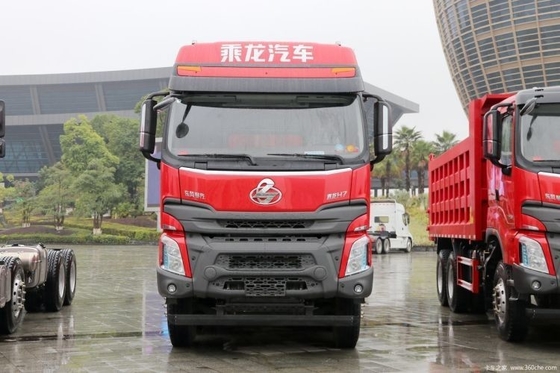 Dongfeng Liuqi Chenglong H70 8X4 375hp 8,6m camion de décharge avec puissance combinée