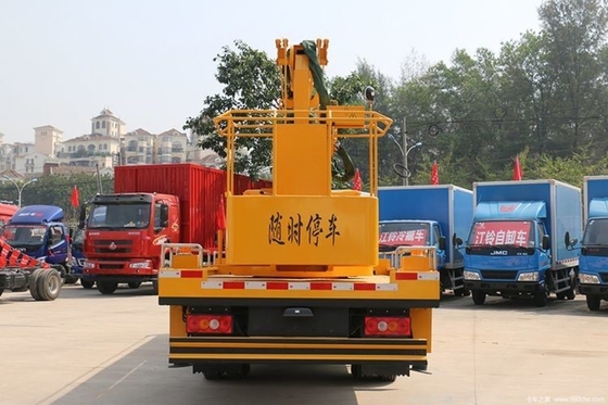 16M-30M Cran diesel avec transmission manuelle à bras pliant Cran de travail aérien