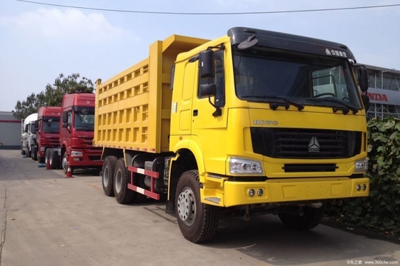 Camion lourd national HOWO 6X4 336 chevaux Camion déchargeur pour 21-30T de charge et 2 passagers