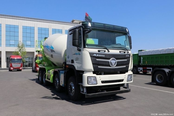 Exigences du client Choisissez le camion de mélange de béton Auman GTL à chaud 360HP 8X4 7,7 carrés