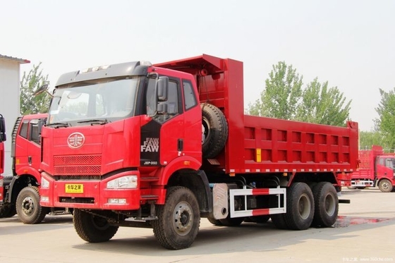 FAW J6P Camion lourd 0 Km 350 CV 6X4 371 375HP 5,8m Camion à décharge avec fenêtre automatique