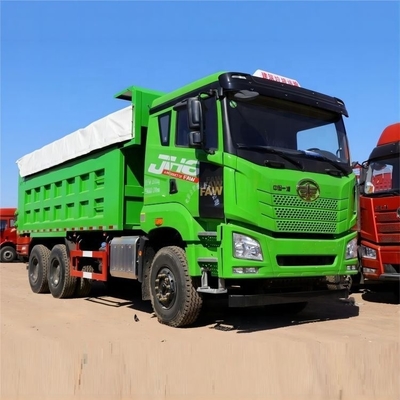 Qingdao Liberation JH6 camion lourd 400 chevaux 6X4 5,8m 37 37 capacité et fenêtre automatique