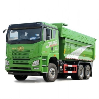 Véhicules d'occasion 0 km Qingdao Jiefang JH6 Camion lourd 375 chevaux 371 chevaux 6X4 5,6m Camion déchargeur