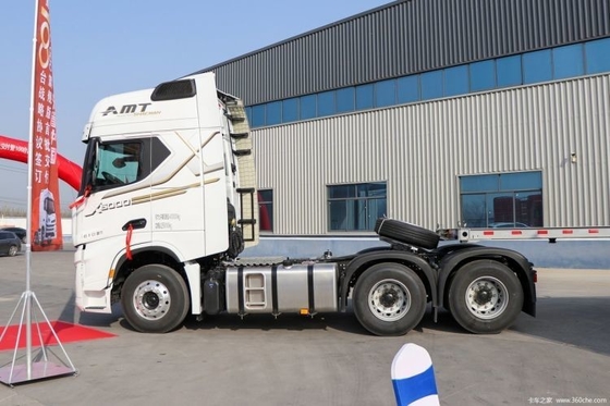 Shaanxi Automobile lourd Cardron X6000 610 HP 6X4 GNL Tracteur Truck tête avec ABS à un