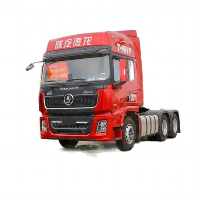 Shaanxi Automobile Heavy Cadron X5000 440hp 6X4 Truck de traction tête à moitié rangée sièges