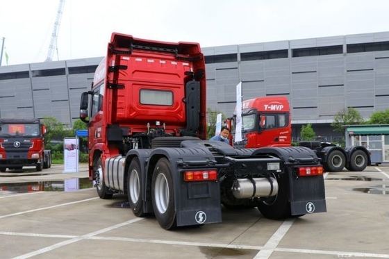 Shaanxi Automobile Heavy Cadron X5000 440hp 6X4 Truck de traction tête à moitié rangée sièges