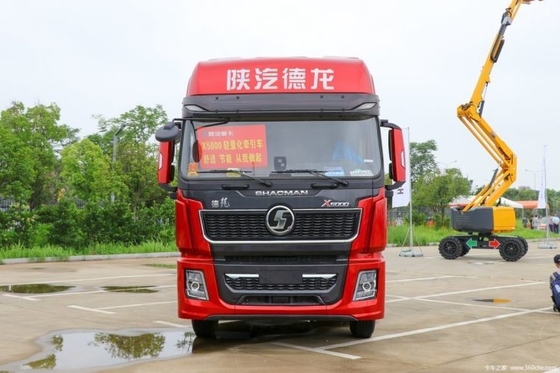 Shaanxi Automobile Heavy Cadron X5000 440hp 6X4 Truck de traction tête à moitié rangée sièges