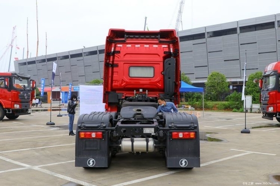 Shaanxi Automobile Heavy Cadron X5000 440hp 6X4 Truck de traction tête à moitié rangée sièges