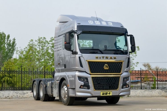 Sinotruk SITRAK C9H Camion lourd 570 CV 6X4 AMT Locomotive à traction automatique avec longue