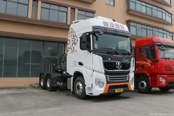 Shaanxi Heavy Cardron X5000S 560hp 6X4 LNG Tracteur Truck tête à un avec boîte de vitesses FAST