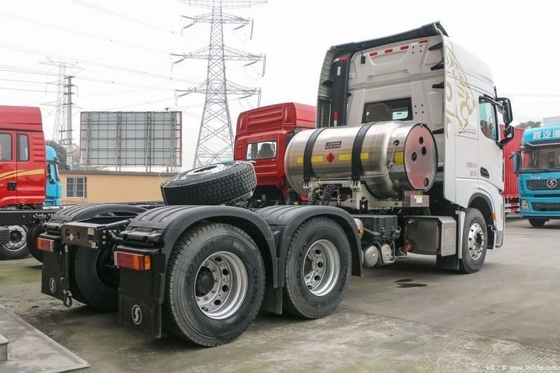 Shaanxi Heavy Cardron X5000S 560hp 6X4 LNG Tracteur Truck tête à un avec boîte de vitesses FAST