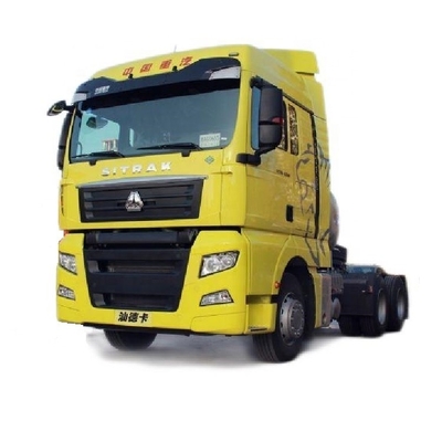 Sinotruk SITRAK C7H 430 HP 6X4 Tête de camion remorqué au GNL à demi rangée rangées de sièges et ABS