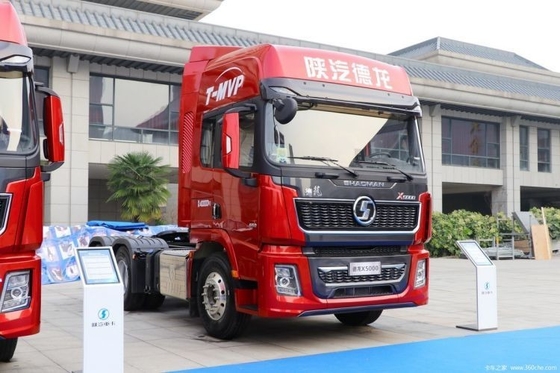 490 ch 6x4 Tête de camion à traction avec 6 cylindres Shaanxi Automobile Heavy Cadron X5000