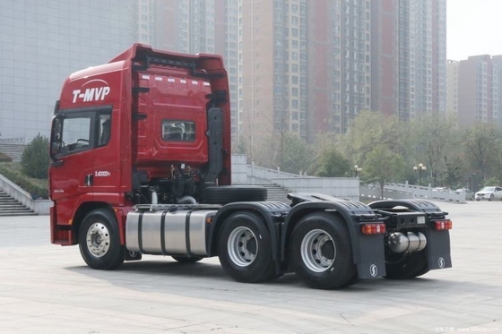 490 ch 6x4 Tête de camion à traction avec 6 cylindres Shaanxi Automobile Heavy Cadron X5000