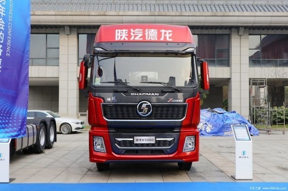490 ch 6x4 Tête de camion à traction avec 6 cylindres Shaanxi Automobile Heavy Cadron X5000