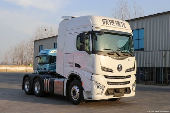 Diesel Delong X6000 680 HP Shacman Truck 6x4 Tête de tracteur pour le transport de chargement partiel