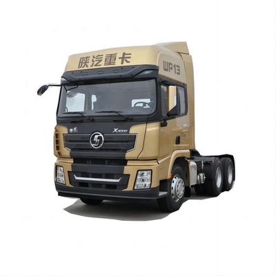 12 Roulement vers l'avant Camion d'occasion Shacman X3000 500 ch 6x4 Tracteur Tireur Tête de camion avec pièces