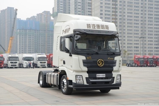 Shacman Delong X3000 440 chevaux 4X2 Tête de tracteur de camion chinois d'occasion avec fenêtre automatique