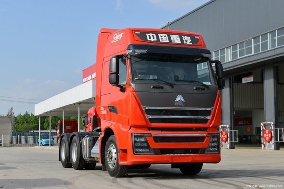 Euro 6 HOWO TH7 Camion lourd500HP 6X4 AMT Camions tracteurs pour le transport lourd