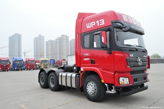 Transports express Shacman X3000 550 chevaux 6X4 tête de camion de traction pour un fonctionnement en douceur