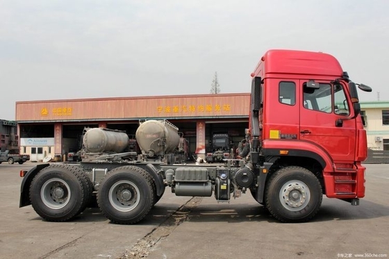 Euro 4 Hohan J7B Camion lourd 380 ch 6X4 Camion à tête de tracteur avec 2 numéros de roulement arrière