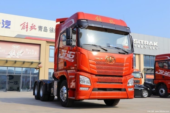 Qingdao Jiefang JH6 version pilote 2.0 550 ch 6X4 camion tracteur avec capacité du moteur 8L