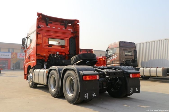 Qingdao Jiefang JH6 version pilote 2.0 550 ch 6X4 camion tracteur avec capacité du moteur 8L