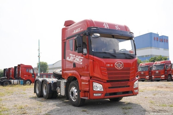 Qingdao Jiefu JH6 460HP 6X4 AMT camions tracteurs automatiques avec 2 numéros de changement arrière