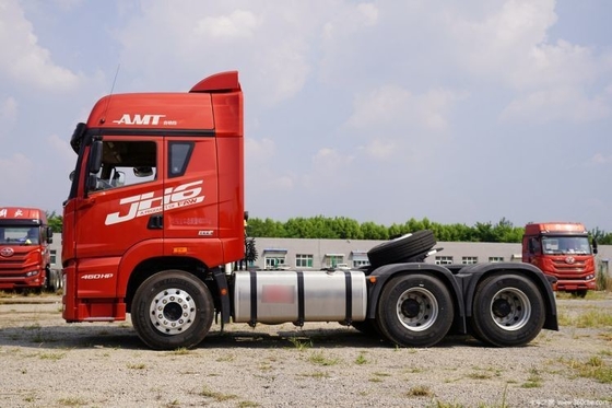 Qingdao Jiefu JH6 460HP 6X4 AMT camions tracteurs automatiques avec 2 numéros de changement arrière