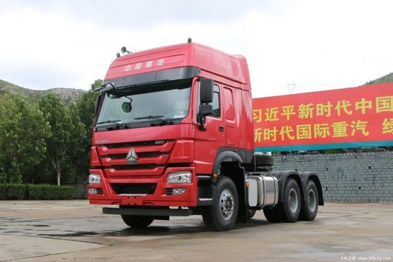 Truck lourd national HOWO Tête de camion de traction avec siège du conducteur 380HP