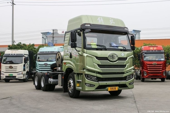Camion lourd JH5 de Qingdao, tracteur à GNL de 6X4 de 480 ch avec régulateur de vitesse ACC