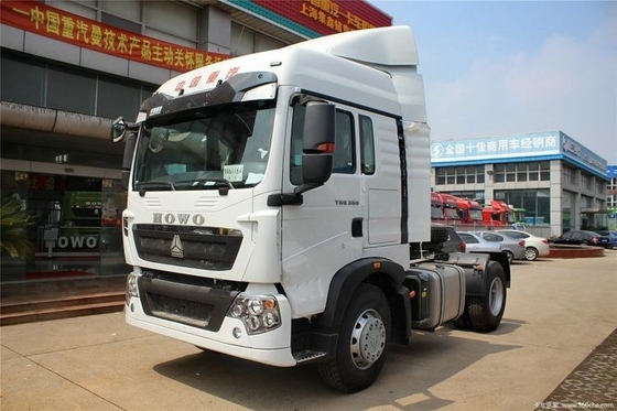 National HOWO T5G 4X2 Truck de traction tête 350 chevaux Truck lourd avec écran tactile