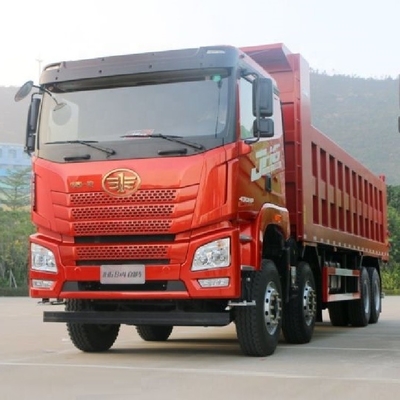 Qingdao Jiefang JH6 camion de décharge d'occasion avec moteur de 430 ch et lit de décharge de 8,2 m à prix réduit