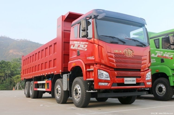 Qingdao Jiefang JH6 camion de décharge d'occasion avec moteur de 430 ch et lit de décharge de 8,2 m à prix réduit