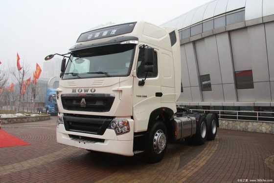 Camions lourds HOWO Série T6G 380HP 6X4 Camions tracteurs pour le transport et la logistique
