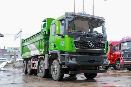 Shaanxi Automobile Heavy Cadron X5000 430hp 8X4 5,8m camions à décharge avec direction droite