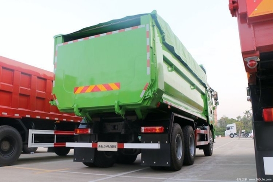 Je vends un camion lourd JH6 à Qingdao 375 chevaux 6x4 5,8m camions à décharge à roue motrice 6x4