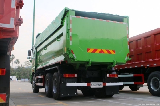 Je vends un camion lourd JH6 à Qingdao 375 chevaux 6x4 5,8m camions à décharge à roue motrice 6x4