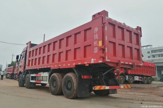 Vendez Faw Jiefang J6P 460 chevaux 8X4 8,2m camions à décharge avec transmission manuelle et couple élevé