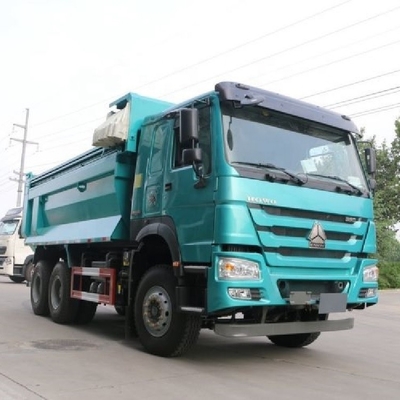 Vitesse maximale 101KM Boutique HOWO Camion lourd 380 HP 6X4 Camions à ordures avec système multimédia