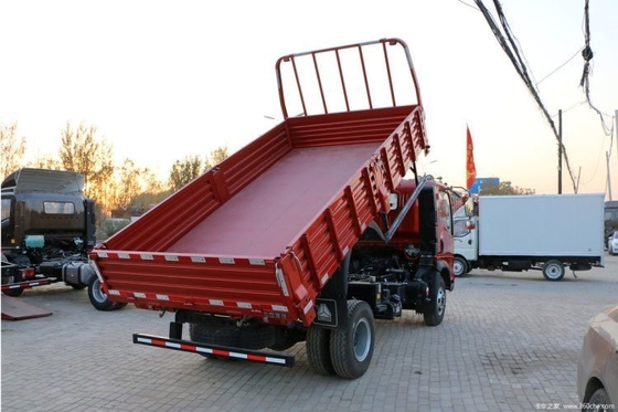 Boutique HOWO Humvee 129 chevaux 4X2 4,15m camions à décharge avec une capacité de réservoir de carburant de 100-200L